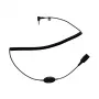 Jabra QD uz 3,5 mm spiedrunāšanai, kabelis, melns