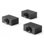 Jabra Cam Crew, 92°, 65°, Cam Crew (3 kameras);4 x Reģionālie strāvas kabeļi;Maiņstrāvas/līdzstrāvas strāvas adapteris ar reģionālajiem strāvas kontaktdakšām;1 x..., Microsoft Teams Rooms;Zoom Room, 90 mm, 122 mm