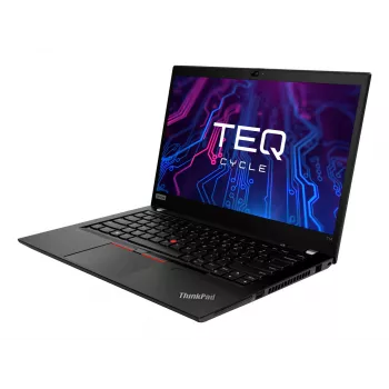 Teqcycle Lenovo ThinkPad T14 G2 Intel® Core™ i5 i5-1145G7 klēpjdators 35,6 cm (14 collas) Full HD 16 GB DDR4-SDRAM 256 GB SSD Wi-Fi 6 (802.11ax) Windows 11 Pro vācu melns