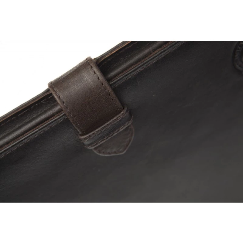 Folio planšetdatora maciņš d bramante Hunter Dark iPad 2, āda, 24,6 cm (9,7 collas)