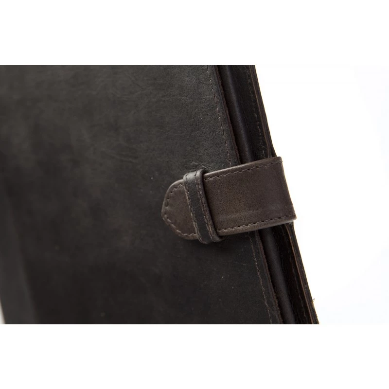 Folio planšetdatora maciņš d bramante Hunter Dark iPad 2, āda, 24,6 cm (9,7 collas)