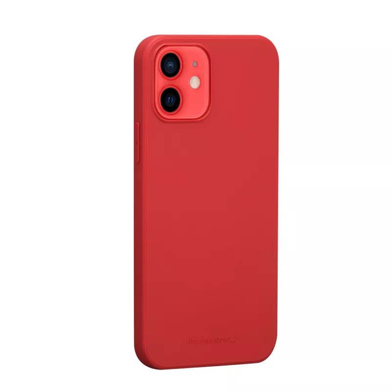 dbramante1928 Greenland ādas apvalks iPhone 12 mini — sarkans, piemērots 5,4 collu