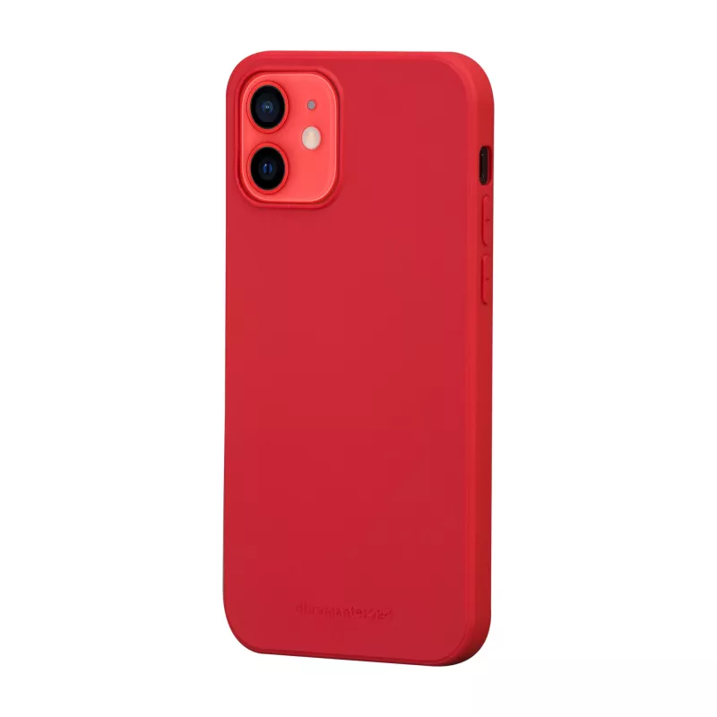 dbramante1928 Greenland ādas apvalks iPhone 12 mini — sarkans, piemērots 5,4 collu