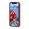 dbramante1928 Greenland ādas apvalks iPhone 12 mini — sarkans, piemērots 5,4 collu