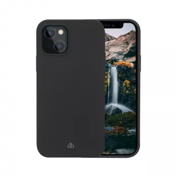 Phone vāciņš dbramante1928 Monaco for iPhone 13 mini 5.4 inch — Night Melns, pārstrādāta plastmasa