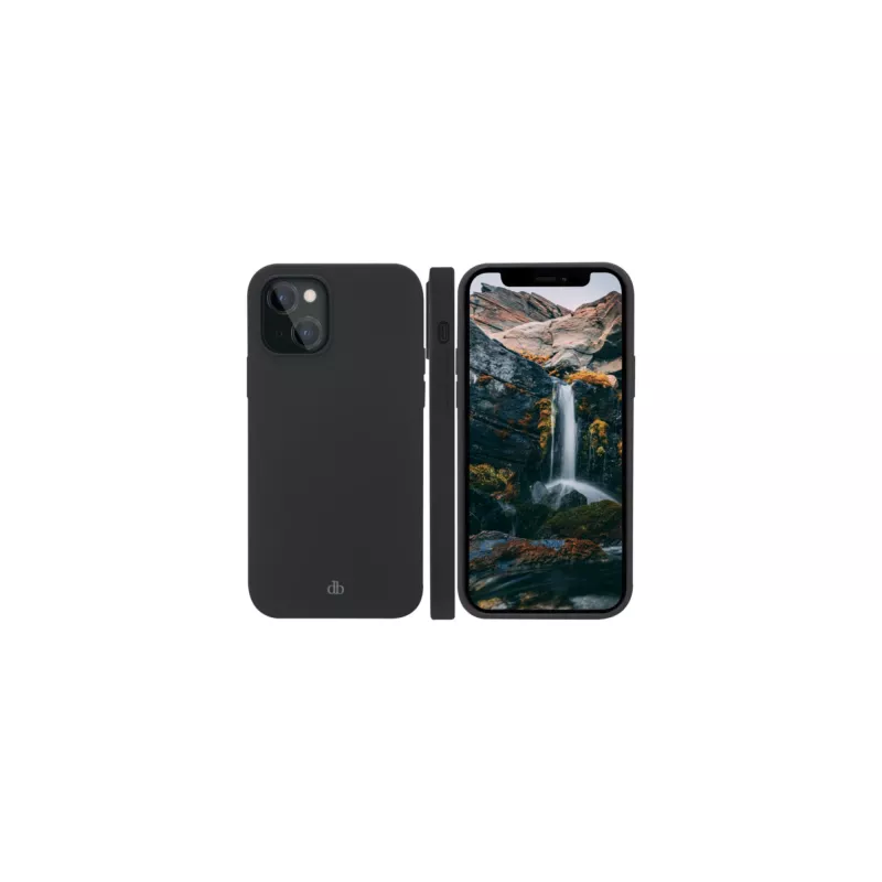 Phone vāciņš dbramante1928 Monaco for iPhone 13 mini 5.4 inch — Night Melns, pārstrādāta plastmasa