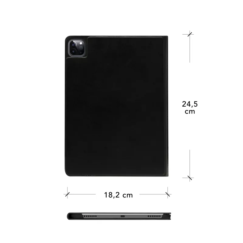 dbramante1928 Risskov - iPad 10,2 collas (2020/2021) - melns, Folio, Apple, iPad mini (6. paaudze), 21,1 cm (8,3 collas), 322 g