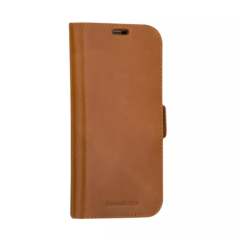 dbramante1928 Kopenhāgena - iPhone 15 Plus - Tan, Folio, Apple, iPhone 15 Plus, Brūns