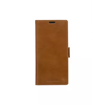 Maciņveida vāciņš dbramante1928 Galaxy S24 Ultra Tan 3 kartes kabatiņas
