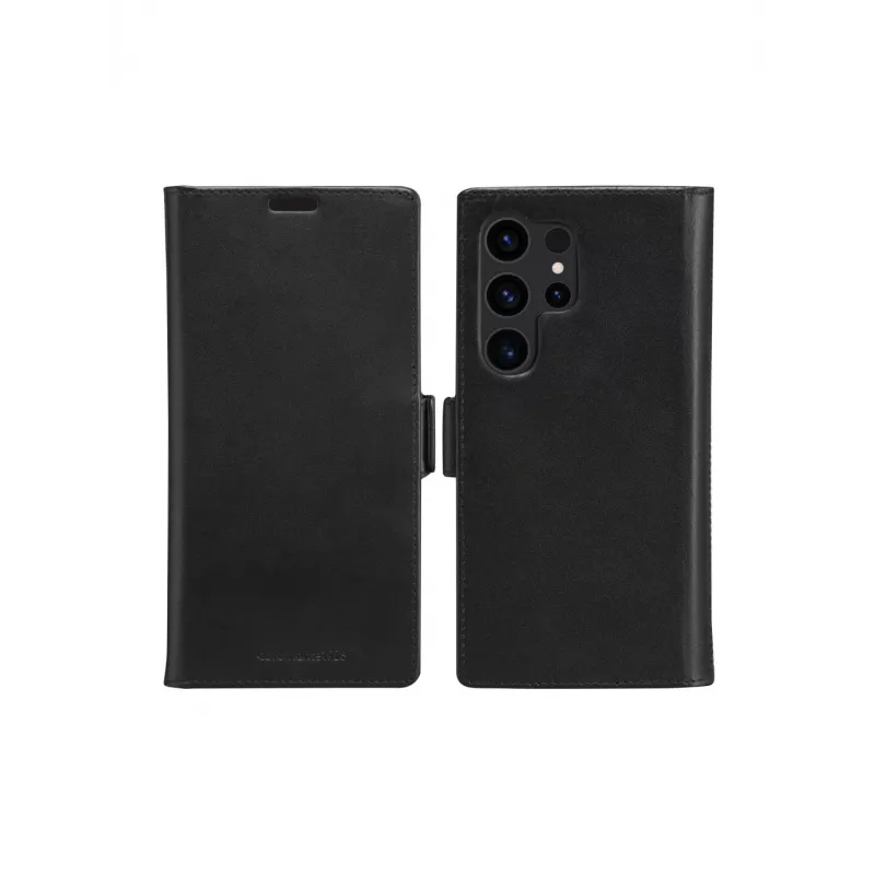 Maka maciņš dbramante1928 Galaxy S24 Ultra Melns 3 karšu kabatiņas