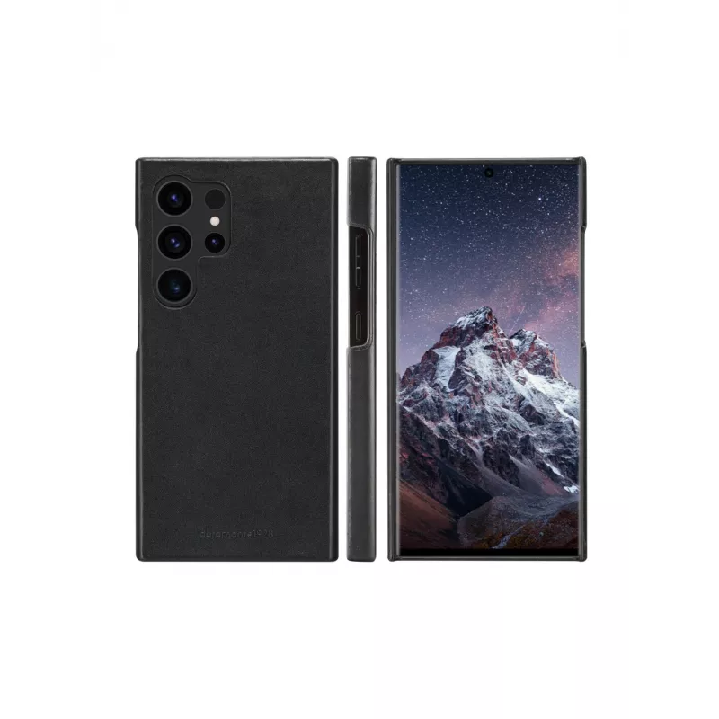 Maka maciņš dbramante1928 Galaxy S24 Ultra Melns 3 karšu kabatiņas