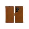 Wallet case dbramante1928 Lynge for Samsung Galaxy S24 Ultra — Leather, Tan, 6.8 inch