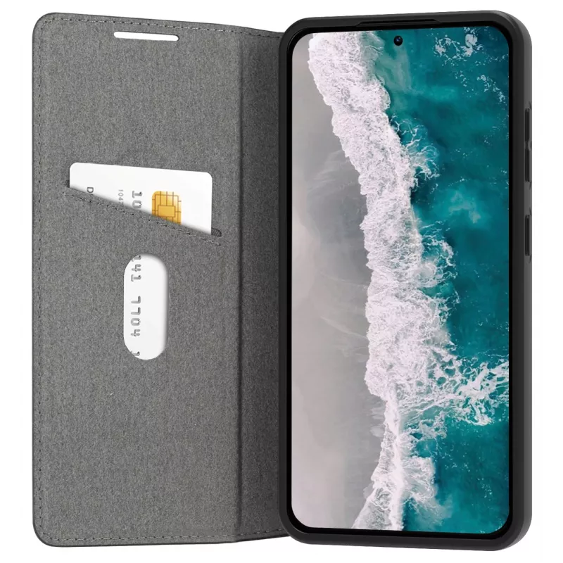 Folio maciņš dbramante1928 Galaxy A55 5G melns vienkrāsains