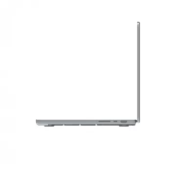 Vāciņš 14 collu MacBook Pro no d bramante — Iceland modelis, der M3/M4/M5, 35,6 cm ekrāns, 258 g, Clear