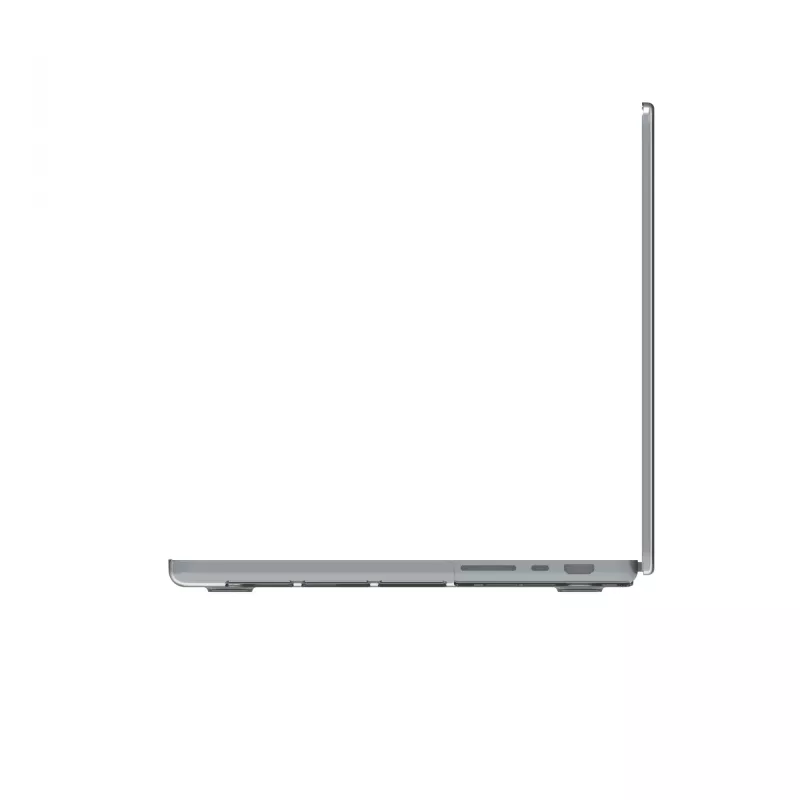 Vāciņš 14 collu MacBook Pro no d bramante — Iceland modelis, der M3/M4/M5, 35,6 cm ekrāns, 258 g, Clear