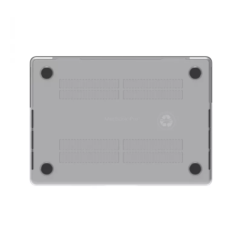 Vāciņš 14 collu MacBook Pro no d bramante — Iceland modelis, der M3/M4/M5, 35,6 cm ekrāns, 258 g, Clear