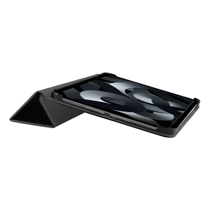 d bramante Oslo folio maciņš iPad Air 11 collu / Air 10.9 collu (2024, 6. paaudze) — melns, plastmasa, 342 g