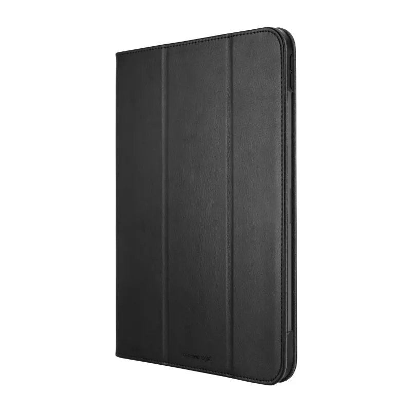 d bramante Oslo folio maciņš iPad Air 11 collu / Air 10.9 collu (2024, 6. paaudze) — melns, plastmasa, 342 g