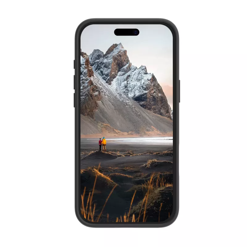 dbramante1928 Iceland Ultra D3O MS Kick - iPhone 16 Plus - Melns izturīgs apvalks