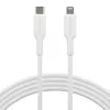 USB-C uz Lightning kabelis 2 m, d bramante re-charge (USB 2.0, balts)