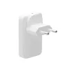 d bramante dbramante1928 Pro EU/US plāns lādētājs — USB-C 20 W + USB-A 18 W, balts, iekštelpu maiņstrāva