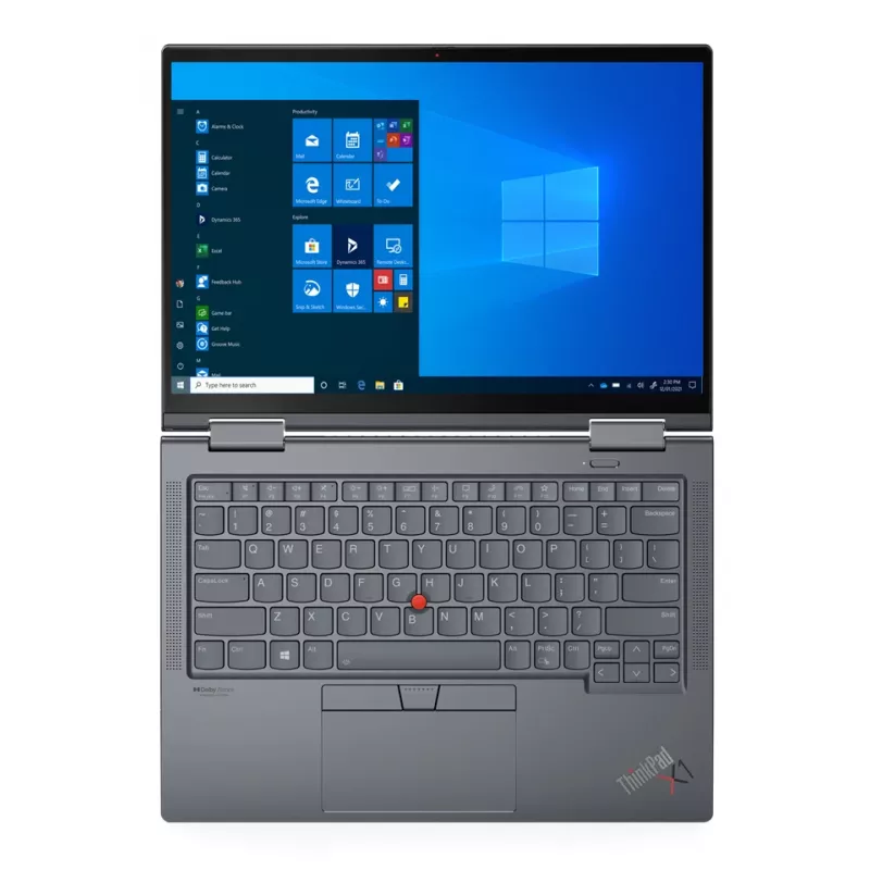 T1A Lenovo X1 Yoga 6th Gen atjaunots Intel® Core™ i5 i5-1145G7 hibrīds (2-in-1) 35.6 cm (14 collas) skārienjūtīgs WUXGA 32 GB LPDDR4x-SDRAM 512 GB SSD Wi-Fi 6 (802.11ax) Windows 11 Pro pelēks