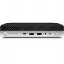 T1A HP EliteDesk 800 G4 Atjaunots Intel® Core™ i5 i5-8500T 8 GB DDR4-SDRAM 256 GB SSD Windows 11 Pro Mini PC Melns, Sudraba