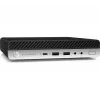 T1A HP EliteDesk 800 G4 Atjaunots Intel® Core™ i5 i5-8500T 8 GB DDR4-SDRAM 256 GB SSD Windows 11 Pro Mini PC Melns, Sudraba
