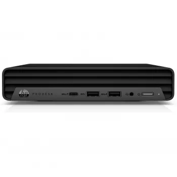T1A HP ProDesk 600 G6 Atjaunots Intel® Core™ i5 i5-10500T 16 GB DDR4-SDRAM 256 GB SSD Windows 11 Pro Mini PC Melns