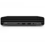 T1A HP ProDesk 600 G6 Atjaunots Intel® Core™ i5 i5-10500T 16 GB DDR4-SDRAM 256 GB SSD Windows 11 Pro Mini PC Melns