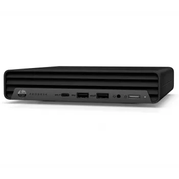 T1A HP ProDesk 600 G6 Atjaunots Intel® Core™ i5 i5-10500T 16 GB DDR4-SDRAM 256 GB SSD Windows 11 Pro Mini PC Melns