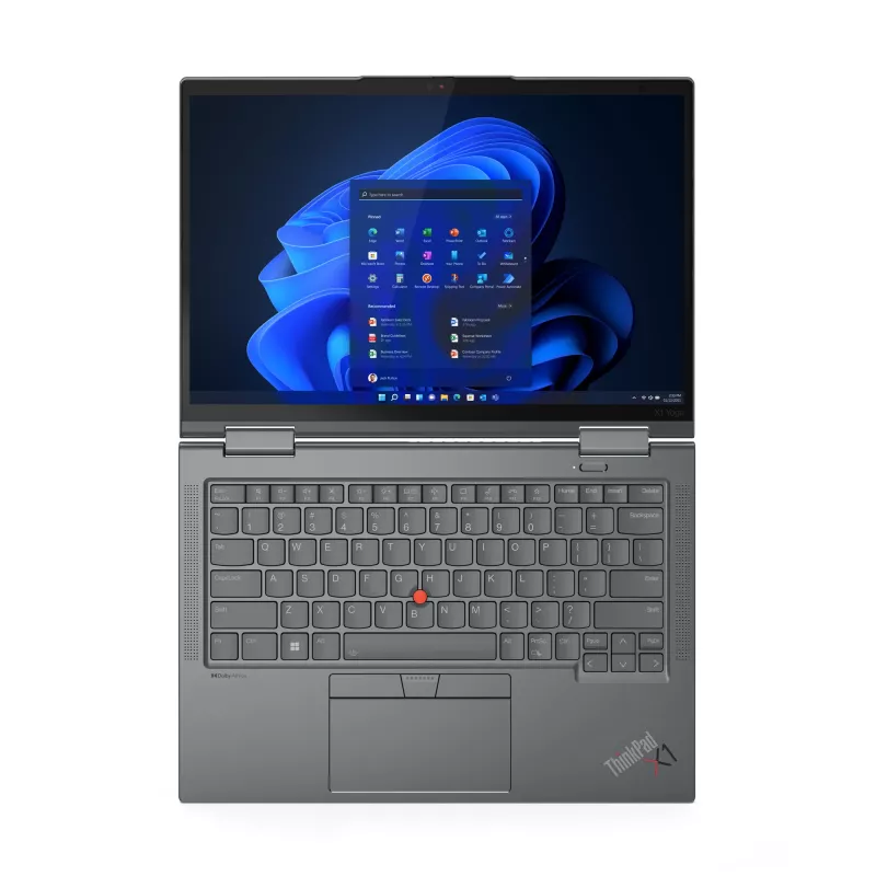 T1A Lenovo ThinkPad X1 Yoga Gen 8 Refurbished Intel® Core™ i5 i5-1345U Hybrid (2-in-1) 35.6 cm (14 collas) Touchscreen WUXGA 32 GB LPDDR5-SDRAM 512 GB SSD Windows 11 Pro Pelēks
