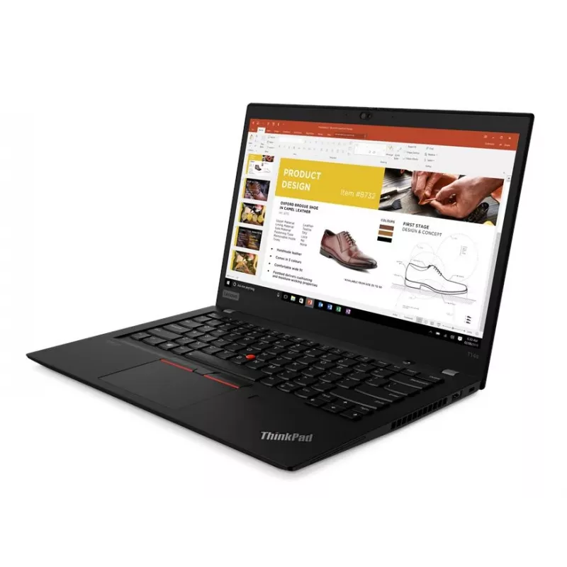 T1A Lenovo ThinkPad T14s Gen 1 Atjaunots Intel® Core™ i7 i7-10610U Portatīvais dators 35,6 cm (14 collas) Full HD 16 GB DDR4-SDRAM 256 GB SSD Windows 11 Pro Melns
