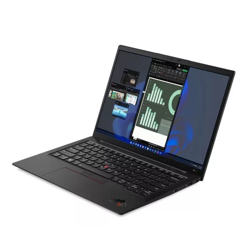 T1A Lenovo ThinkPad X1 Carbon Gen 10 Refurbished Intel® Core™ i7 i7-1265U klēpjdators 35,6 cm (14 collas) 16 GB LPDDR5-SDRAM 1 TB SSD Windows 11 Pro vācu valoda melns