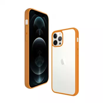PanzerGlass ® ClearCaseColor™ iPhone 12 Pro Max - ® oranža Limited Edition