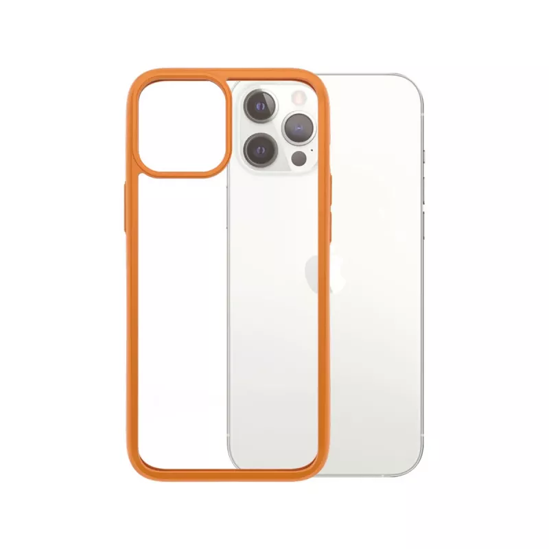 PanzerGlass ® ClearCaseColor™ iPhone 12 Pro Max - ® oranža Limited Edition