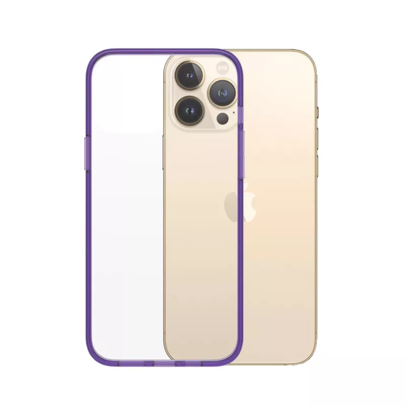 Vāciņš PanzerGlass ClearCaseColor iPhone 13 Pro Max Vīnoga