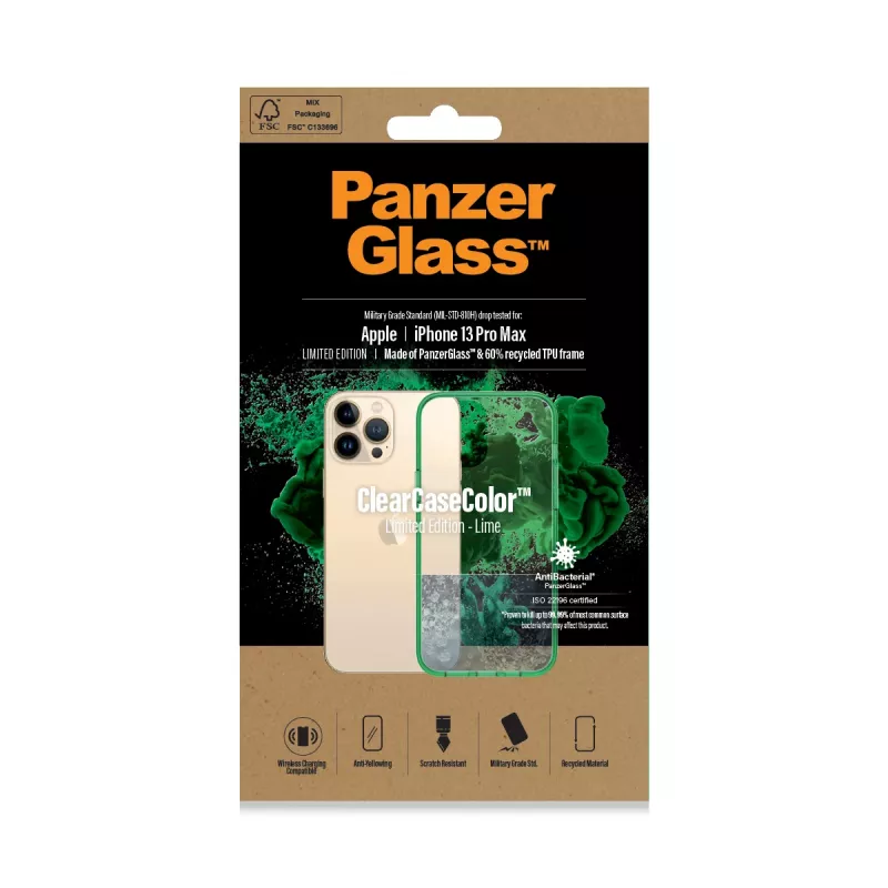 PanzerGlass ® ClearCaseColor™ iPhone 13 Pro Max - laima
