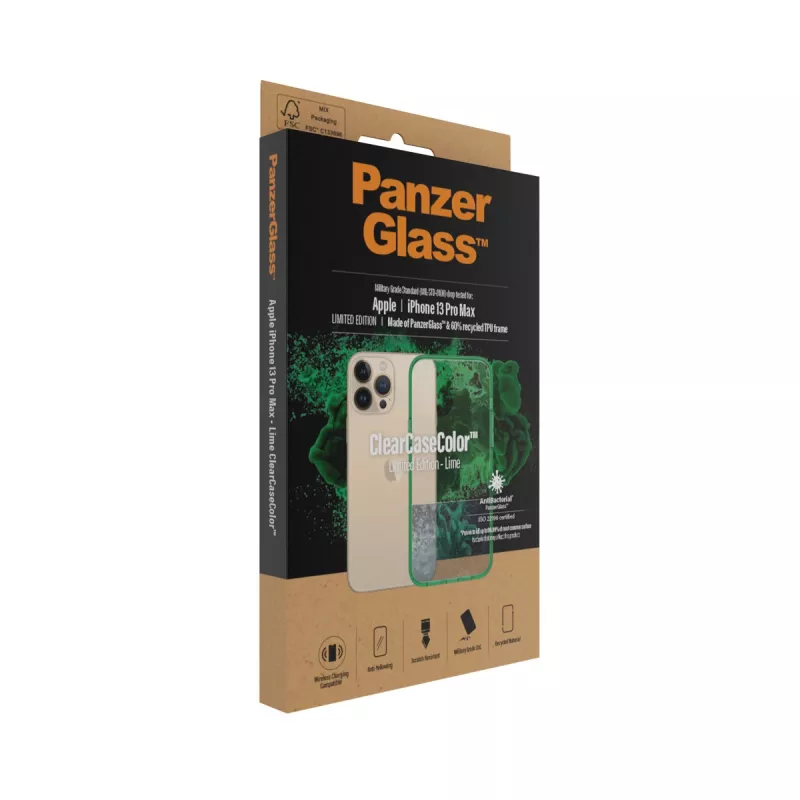 PanzerGlass ® ClearCaseColor™ iPhone 13 Pro Max - laima