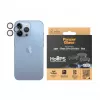 PanzerGlass Hoops kameras lēcas aizsargs iPhone 13 Pro un 13 Pro Max, melns, izturīgs pret skrāpējumiem