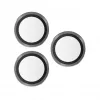 PanzerGlass Hoops kameras lēcas aizsargs iPhone 13 Pro un 13 Pro Max, melns, izturīgs pret skrāpējumiem