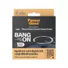 vāciņš PanzerGlass Bang On MagSafe Compatibility Ring for iPhone 12 13 14 15 Transparent