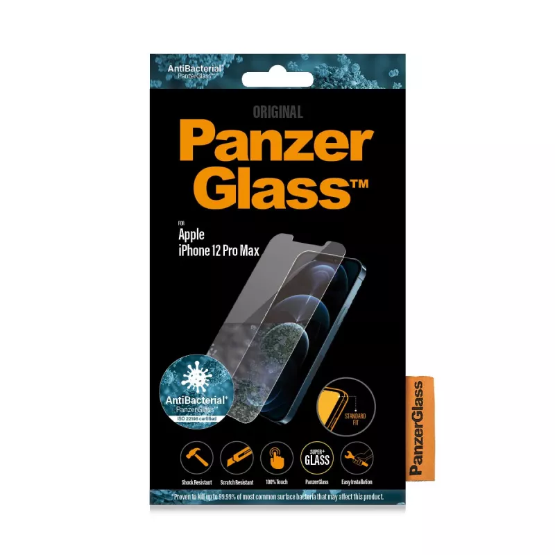 Ekrāna aizsargs PanzerGlass Apple iPhone 12 Pro Max Standard Fit