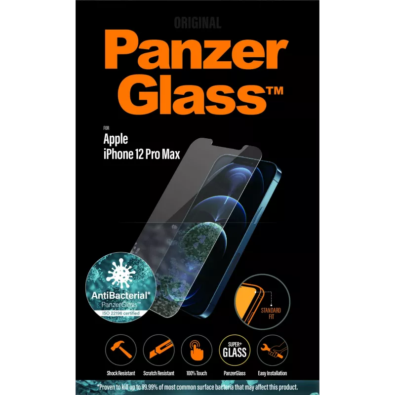 Ekrāna aizsargs PanzerGlass Apple iPhone 12 Pro Max Standard Fit