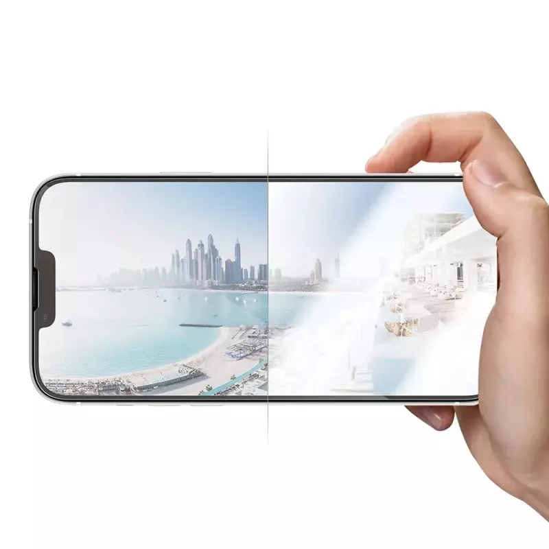 PanzerGlass ® pretatspīduma ekrāna aizsargs iPhone 14 Plus | 13 Pro Max | Ultra-Wide Fit ar EasyAligner