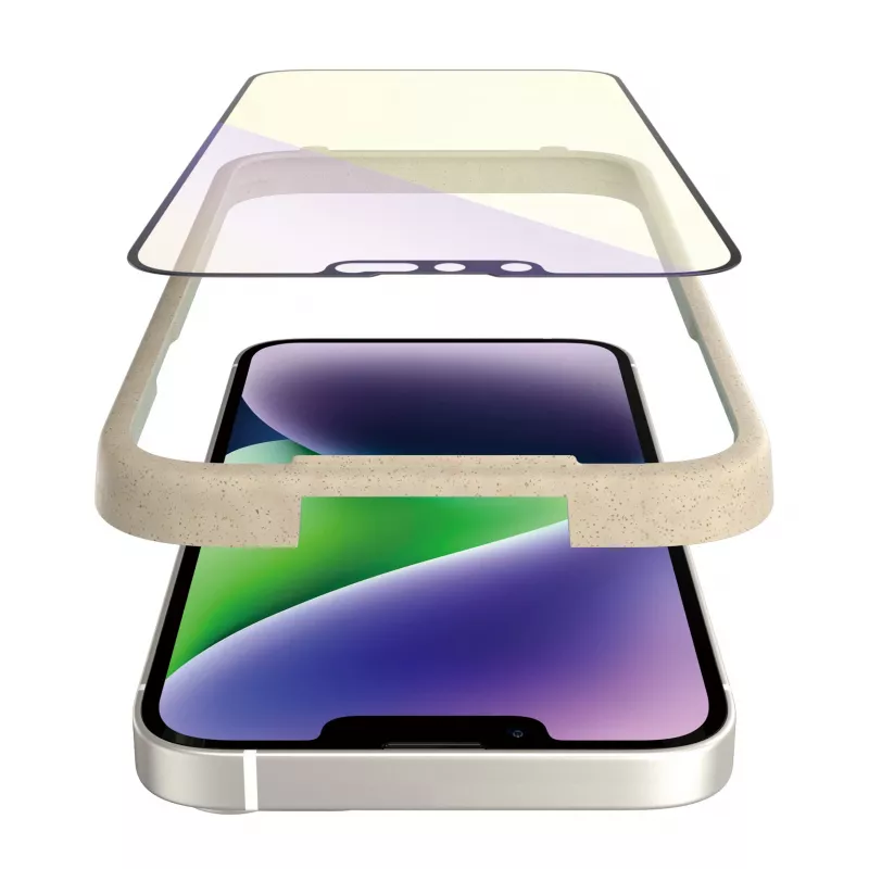 PanzerGlass® Pret zilās gaismas ekrāna aizsargs iPhone 14 Plus | 13 Pro Max | Īpaši plata pieguļoša ar EasyAligner