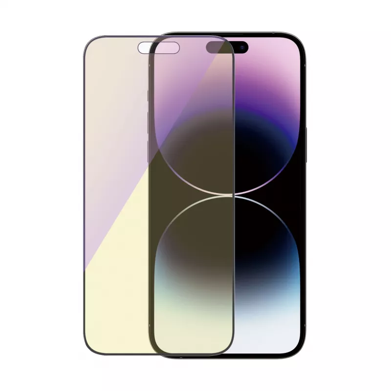 PanzerGlass ® pretzilās gaismas ekrāna aizsargs iPhone 14 Pro Max | Īpaši plats piemērots ar EasyAligner