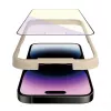 PanzerGlass ® pretzilās gaismas ekrāna aizsargs iPhone 14 Pro Max | Īpaši plats piemērots ar EasyAligner