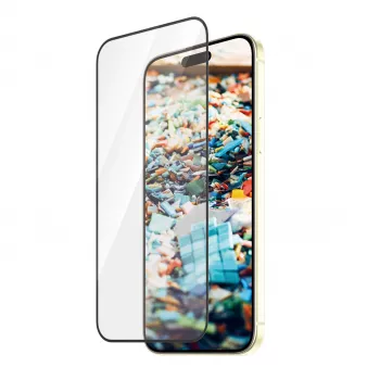PanzerGlass ® Re:fresh ekrāna aizsargs iPhone 15 Plus | Īpaši plats pārklājums ar EasyAligner
