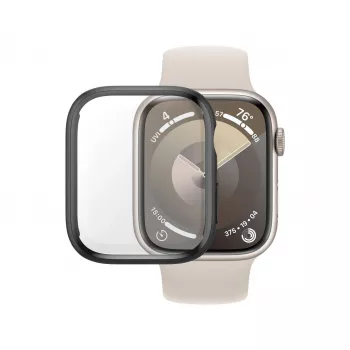 PanzerGlass ekrāna aizsargs visa korpusa Apple Watch Series 9 D3O 45mm melns